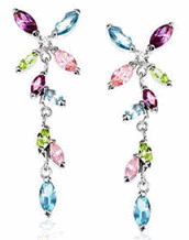 London Flower dangle earrings  $32.95